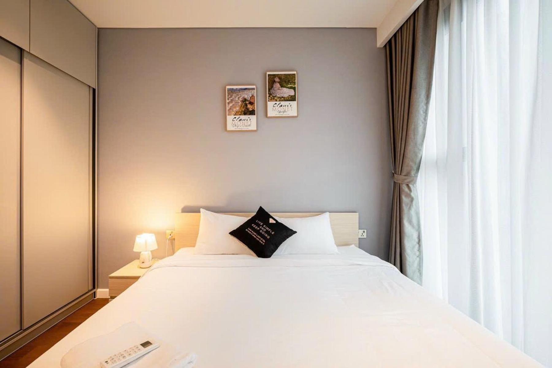 הו צ'י מין סיטי The Crest-Central Saigon Riverside -Free Pool-Gym-Sauna Room-Yoga Room מראה חיצוני תמונה
