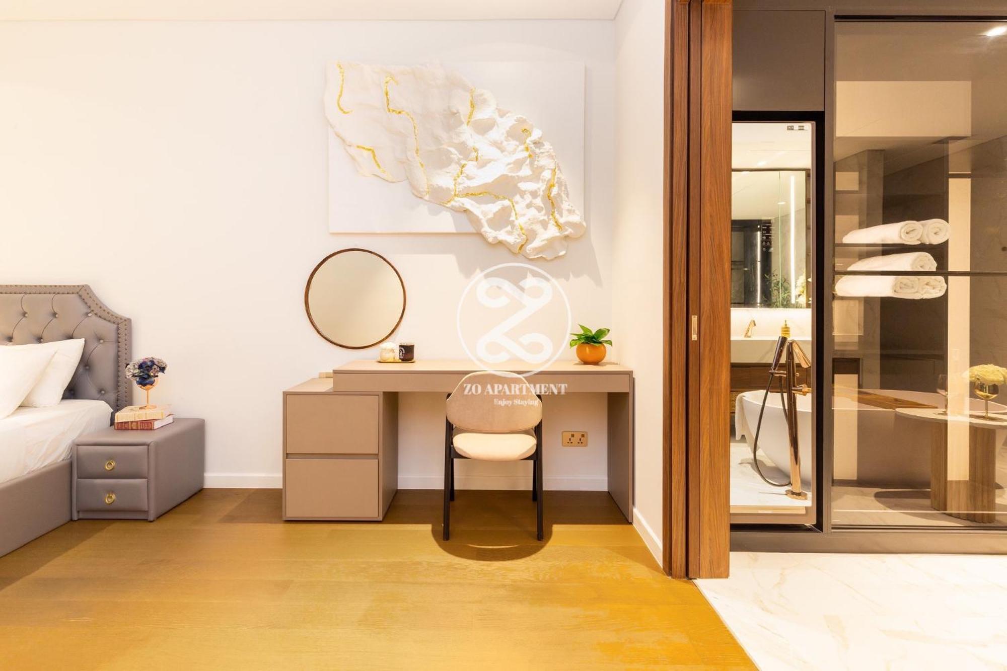 הו צ'י מין סיטי The Crest-Central Saigon Riverside -Free Pool-Gym-Sauna Room-Yoga Room מראה חיצוני תמונה