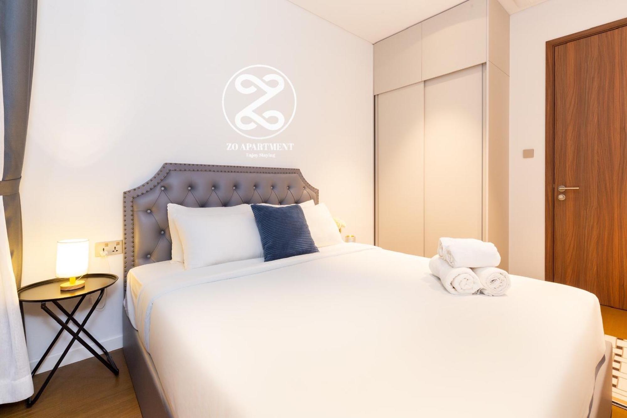 הו צ'י מין סיטי The Crest-Central Saigon Riverside -Free Pool-Gym-Sauna Room-Yoga Room מראה חיצוני תמונה