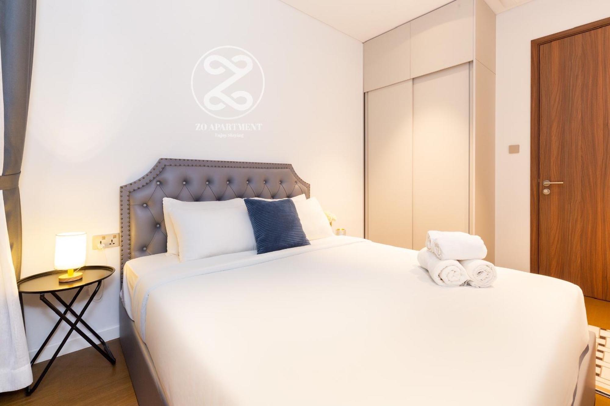 הו צ'י מין סיטי The Crest-Central Saigon Riverside -Free Pool-Gym-Sauna Room-Yoga Room מראה חיצוני תמונה