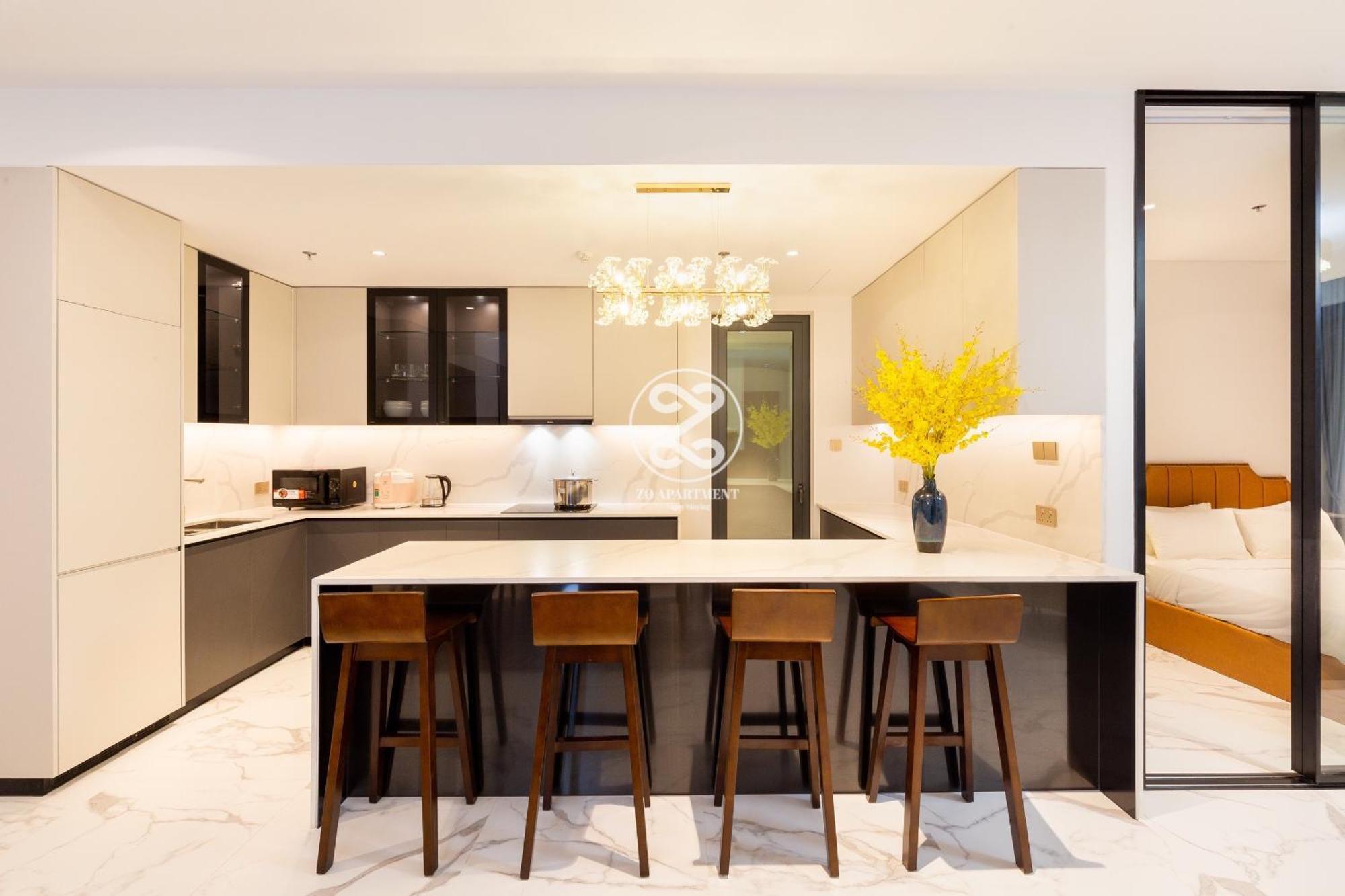 הו צ'י מין סיטי The Crest-Central Saigon Riverside -Free Pool-Gym-Sauna Room-Yoga Room מראה חיצוני תמונה